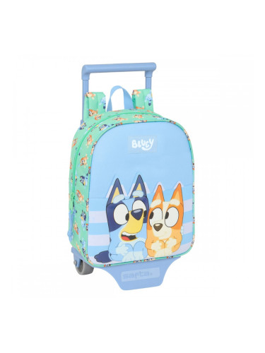 Училищна чанта Bluey Sisters Зелен 22 x 27 x 10 cm