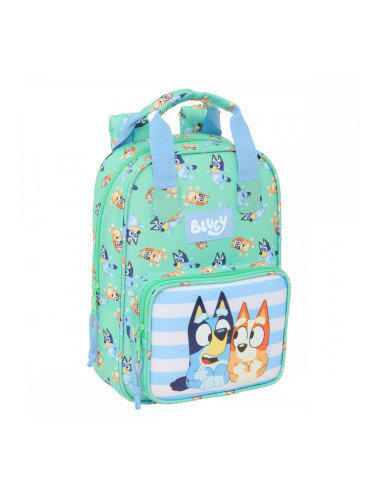 Училищна чанта Bluey Sisters Зелен 20 x 28 x 8 cm