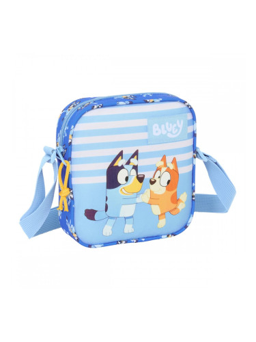 Чанта за Рамо Bluey Let's play Син 16 x 18 x 4 cm