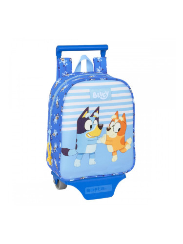 Училищна чанта Bluey Let's play Син 22 x 27 x 10 cm