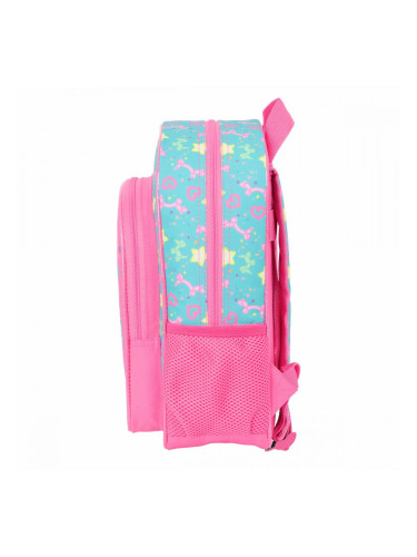 Училищна чанта Gabby's Dollhouse Confetti Розов цвят тюркоаз 26 x 34 x 11 cm