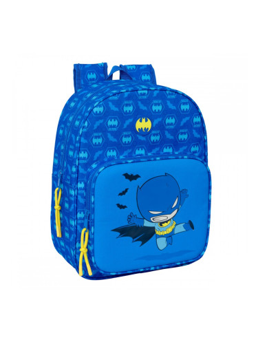 Училищна чанта Batman Син 26 x 34 x 11 cm