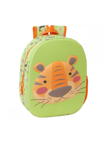 Детска раница Safta Верде Лимон 27 x 33 x 10 cm 3D