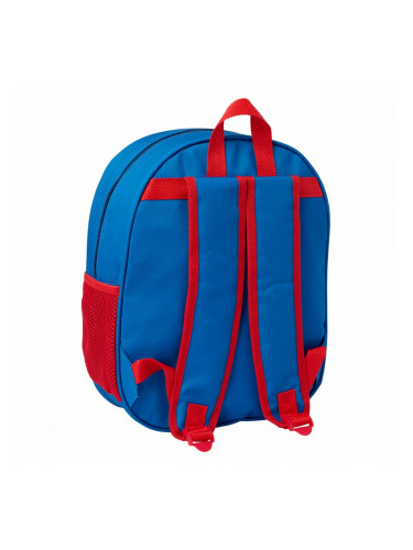 Училищна чанта Superman Син