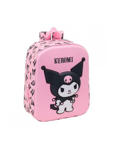 Училищна чанта Kuromi Розов 22 x 27 x 10 cm
