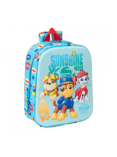 Детска раница The Paw Patrol Син 22 x 27 x 10 cm 3D