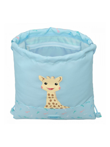 Раница с връвка Sophie la Girafe Син 26 x 34 x 1 cm