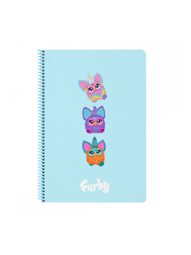 Тефтер Furby Небесно синьо A4 80 Листи