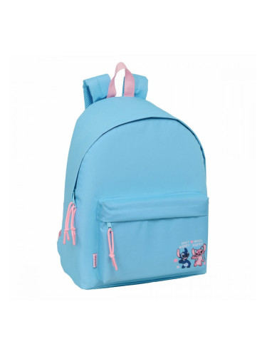 Училищна чанта Lilo & Stitch Happy Селесте 33 x 42 x 15 cm