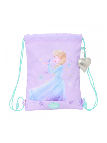 Раница с връвка Frozen Spirit Люляк 26 x 34 x 1 cm