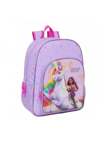 Училищна чанта Unicorn Academy Люляк 33 x 42 x 14 cm