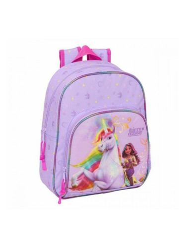 Училищна чанта Unicorn Academy Люляк 28 x 34 x 10 cm
