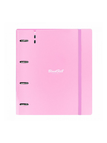 Папка с пръстени BlackFit8 Smile Син Розов 27 X 32 X 4 cm