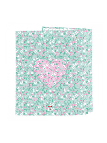 Папка с пръстени Safta Cuore Мента A4 27 x 33 x 6 cm