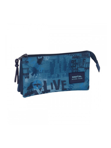 Пътническа Чанта Safta New edition Морско син 22 x 12 x 3 cm