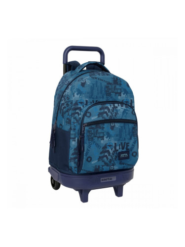 Училищна чанта Safta New edition Морско син 33 x 45 x 22 cm