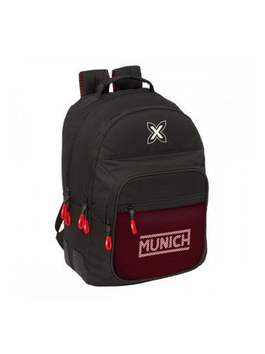 Училищна чанта Munich Vulcan Черен 32 x 42 x 15 cm