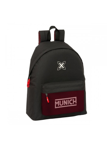 Училищна чанта Munich Vulcan Черен 33 x 42 x 15 cm