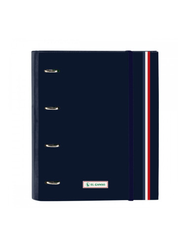 Папка с пръстени El Ganso Eclipse Морско син 27 x 32 x 3.5 cm
