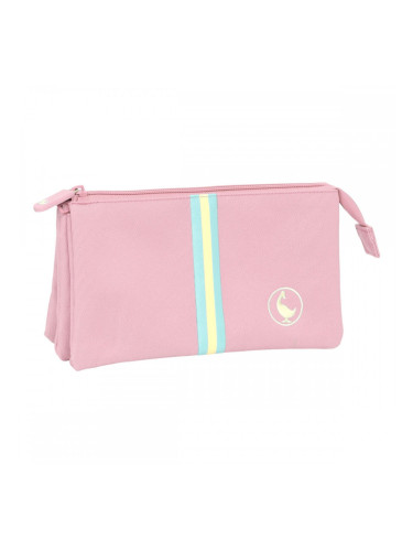 Троен Моливник El Ganso Pink Розов 22 x 12 x 3 cm