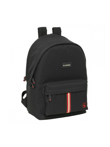 Училищна чанта El Ganso +usb el ganso basics Черен 31 x 44 x 18 cm