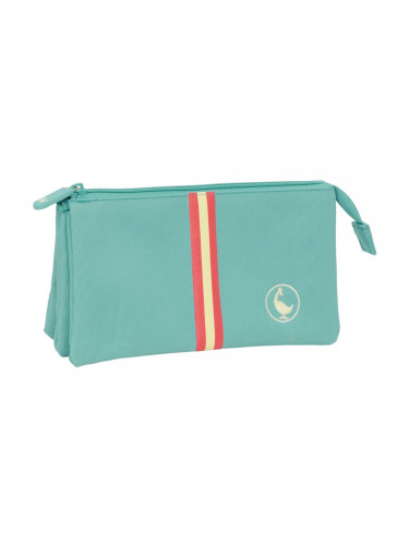 Троен Моливник El Ganso Aquarelle Син 22 x 12 x 3 cm