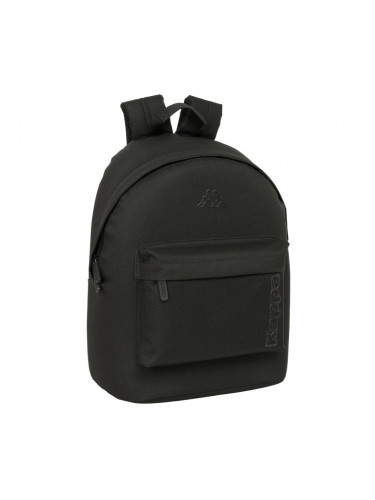 Училищна чанта Kappa kappa basics Черен 31 x 41 x 16 cm