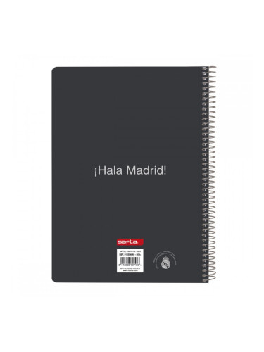 Тефтер Real Madrid C.F. Бял A5 80 Листи