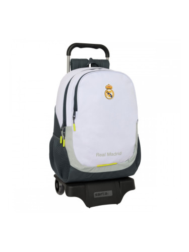 Училищна чанта Real Madrid C.F. Бял 32 x 44 x 16 cm