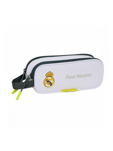 Пътническа Чанта Real Madrid C.F. Бял 21 x 8 x 6 cm