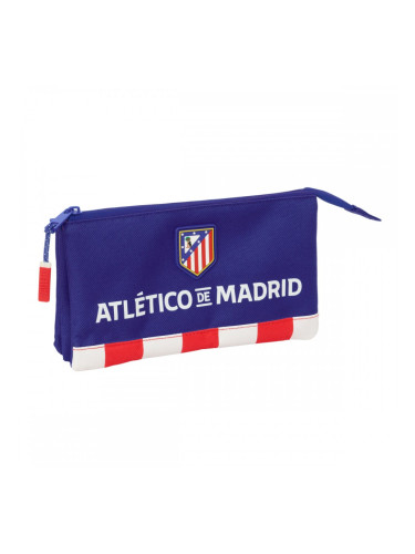 Троен Моливник Atlético Madrid Син Бял Червен 22 x 12 x 3 cm