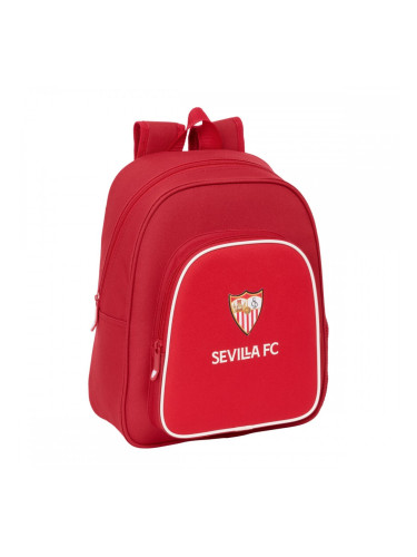 Училищна чанта Sevilla Fútbol Club Червен 28 x 34 x 10 cm