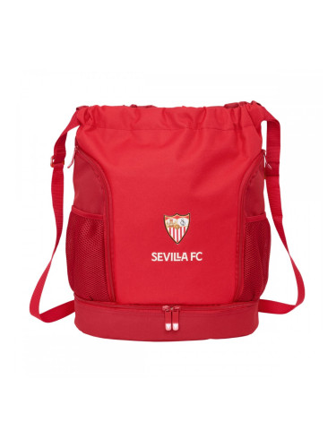 Раница с връвка Sevilla Fútbol Club Червен 35 x 40 x 1 cm