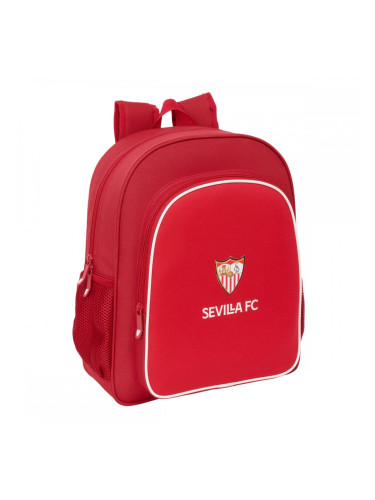 Училищна чанта Sevilla Fútbol Club Червен 32 x 38 x 12 cm