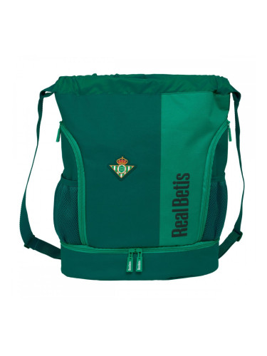Раница с връвка Real Betis Balompié Зелен 35 x 40 x 1 cm
