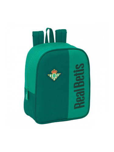 Детска раница Real Betis Balompié Зелен 22 x 27 x 10 cm