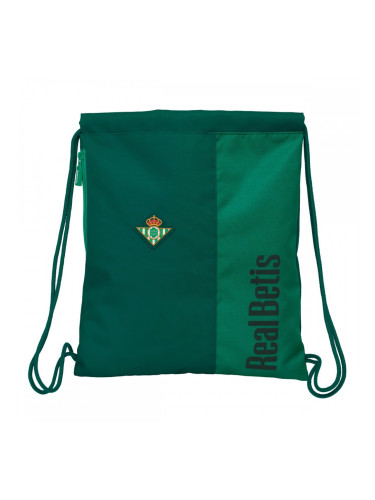 Раница с връвка Real Betis Balompié Зелен 35 x 40 x 1 cm