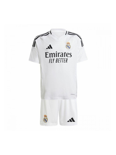 Спортен Комплект за Деца Adidas Real Madrid 24/25 Home Kit Бял