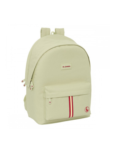 Раница за Лаптоп и Таблет с Изход за USB El Ganso Basics Бежов