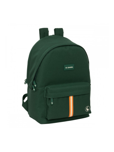 Раница за Лаптоп и Таблет с Изход за USB El Ganso Basics Зелен