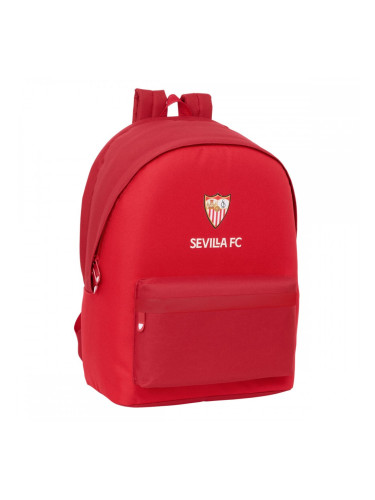 Раница за Лаптоп и Таблет с Изход за USB Sevilla Fútbol Club Червен