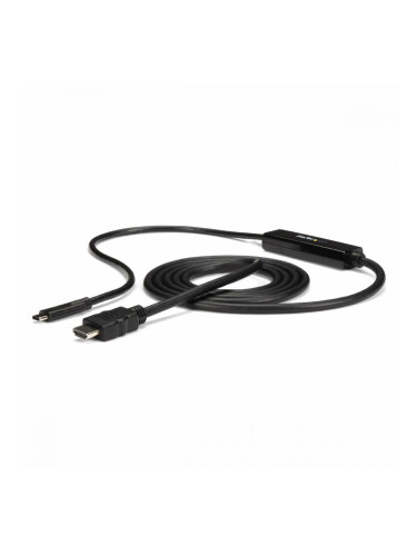 Кабел USB-C към HDMI Startech CDP2HDMM2MB Черен 2 m 4K Ultra HD