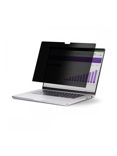 Кабел HDMI Startech 142MM-PRIVACY-SCREEN Черен