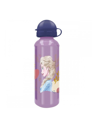 Бутилка за вода Frozen CZ11261 530 ml Син Алуминий