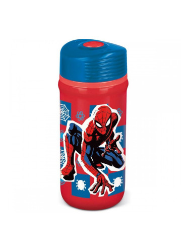 Бутилка за вода Spider-Man CZ11324 390 ml Син Червен