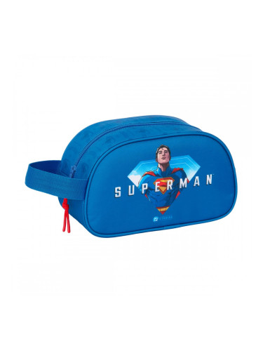 Пътническа Чантичка Superman Син 26 x 15 x 12 cm