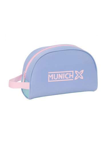 Пътническа Чантичка Munich Mellow Син Розов Небесно синьо 28 x 18 x 10 cm