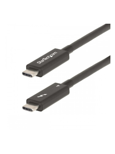 USB Cable Startech A40G2MB-TB4-CABLE Черен 2 m