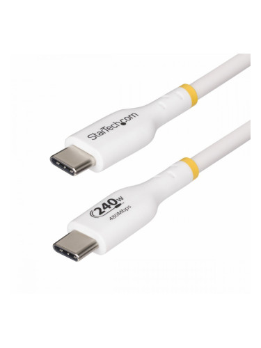 USB Cable Startech USB2EPR2MW Бял 2 m