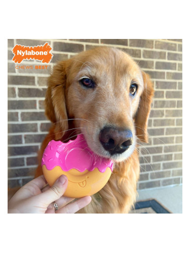 Играчка за Кучета Nylabone Розов Bacon L